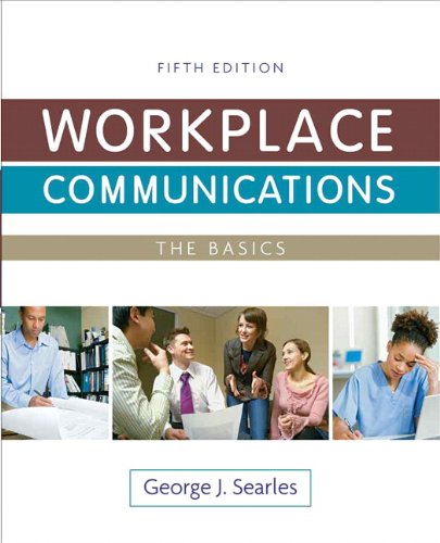 Stock image for Workplace Communications: The Basics and Mytechcommlab Student Valuepack Card Package for sale by ThriftBooks-Atlanta