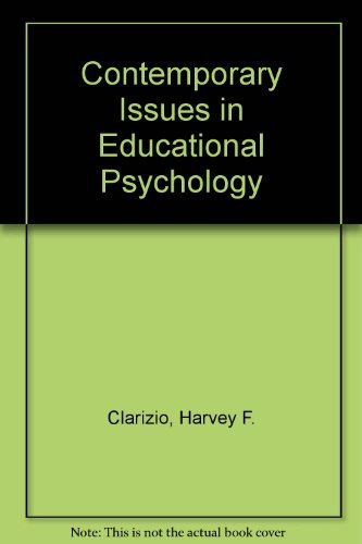 Imagen de archivo de Contemporary Issues in Educational Psychology (Fourth Edition) a la venta por gearbooks