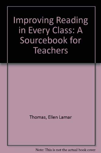 9780205073658: Improving Reading in Every Class: A Sourcebook for Teachers