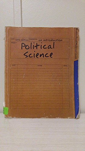 Imagen de archivo de Political Science: An Introduction (12th Edition) a la venta por SecondSale