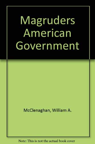 Stock image for Magruders American Government for sale by NEPO UG