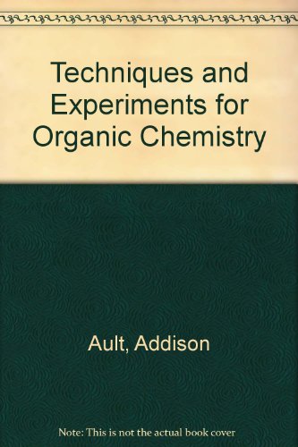 Stock image for Techniques and Experiments for Organic Chemistry for sale by Better World Books
