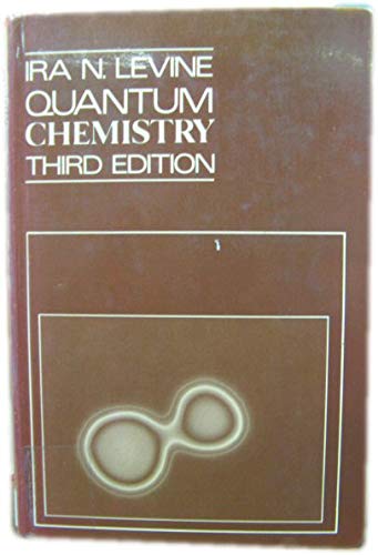 Imagen de archivo de Quantum Chemistry Third Edition. a la venta por Harry Alter