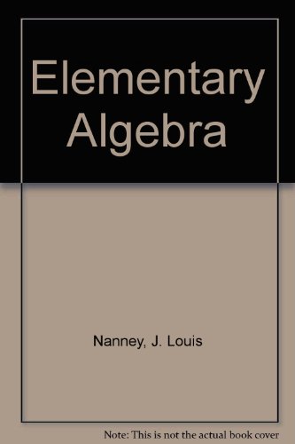 Stock image for Elementary Algebra for sale by Mispah books