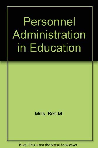 9780205082001: Personnel Administration in Education