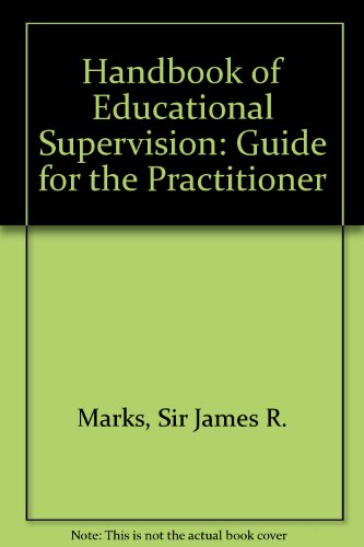 Stock image for Handbook for Educational Supervision for sale by Better World Books