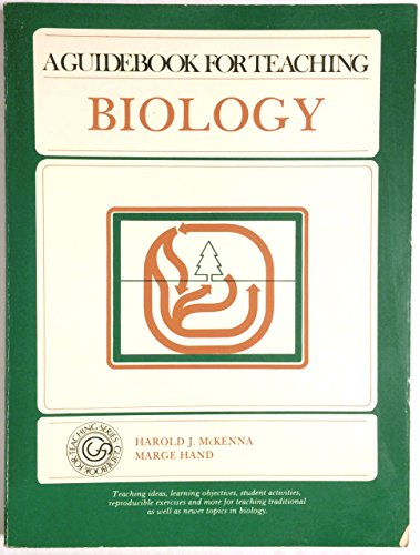 Imagen de archivo de A Guidebook for Teaching Biology a la venta por Better World Books