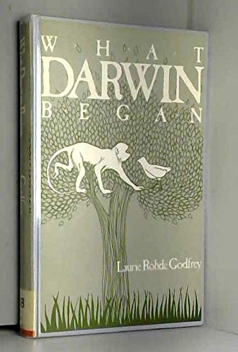 Stock image for What Darwin Began for sale by Better World Books