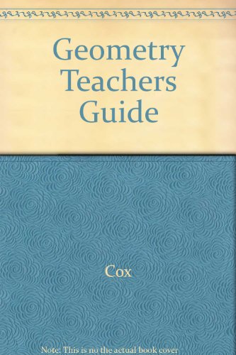 9780205085071: Geometry Teachers Guide