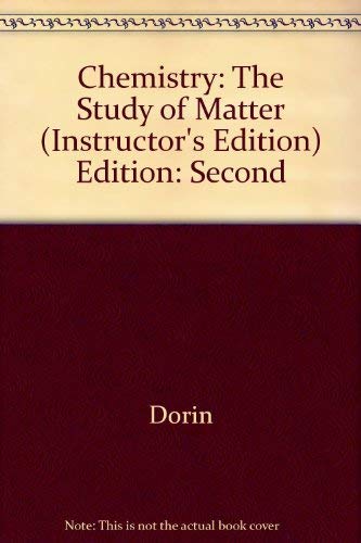 Chemistry: The Study of Matter (9780205096213) by Henry Dorin