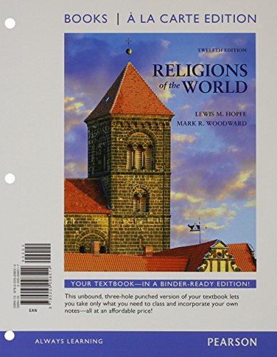 Stock image for Religions of the World, Books a la Carte Edition (12th Edition) for sale by HPB-Red