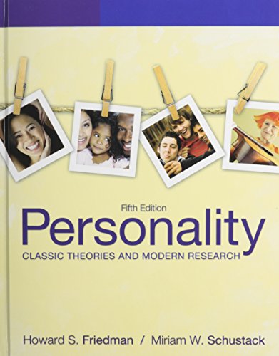 Stock image for Personality: Classic Theories and Modern Research with MyPsychKit (5th Edition) for sale by Wrigley Books
