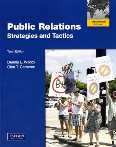 9780205099160: Public Relations: Strategies and Tactics: International Edition