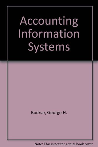 Stock image for Accounting Information Systems for sale by Grants Books