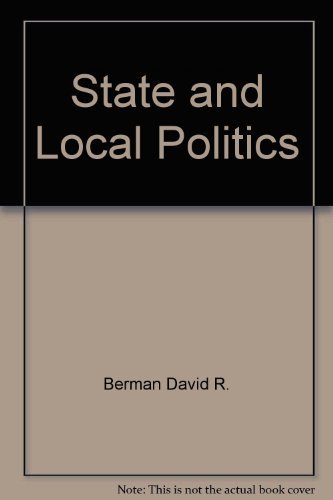 9780205104598: State and Local Politics