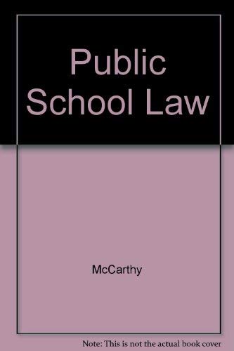 Stock image for Public school law: Teachers' and students' rights for sale by HPB-Red