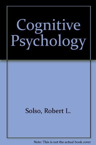 Stock image for Cognitive Psychology for sale by Wonder Book