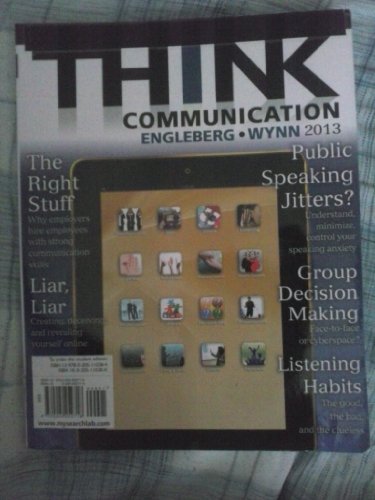 9780205110384: Think Communication