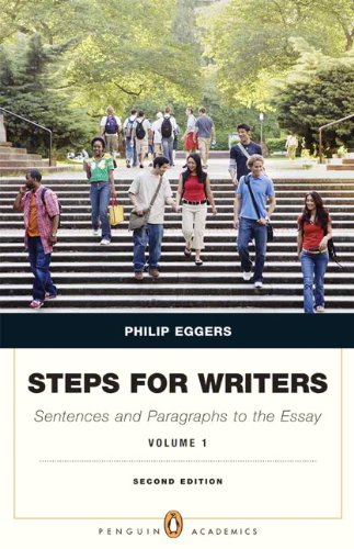 9780205110438: Steps for Writers: Sentence and Paragraph to the Essay, Volume 1 (Penguin Academics)