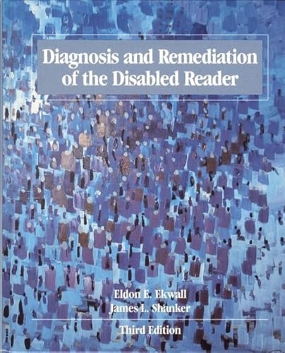 Stock image for Diagnosis and Remediation of the Disabled Reader for sale by BooksRun