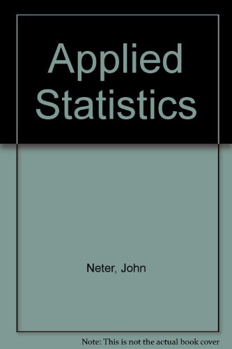 9780205111947: Applied Statistics