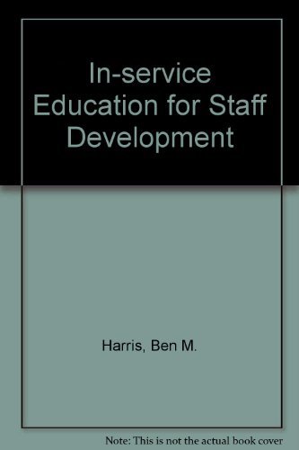 Beispielbild fr In Service Education for Staff Development zum Verkauf von Books to Die For