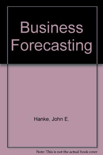 9780205118106: Business Forecasting