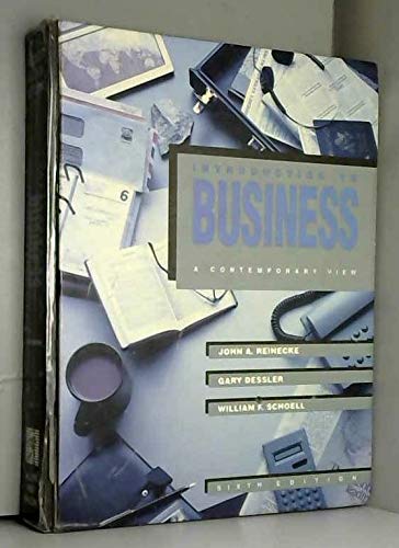 9780205118328: Introduction to Business: A Contemporary View