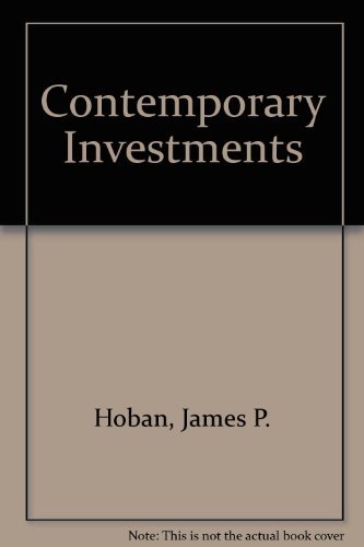 Contemporary Investments (9780205119240) by Hoban, James P., Jr.; Hoban, Gene W.; Creviston, Carlene