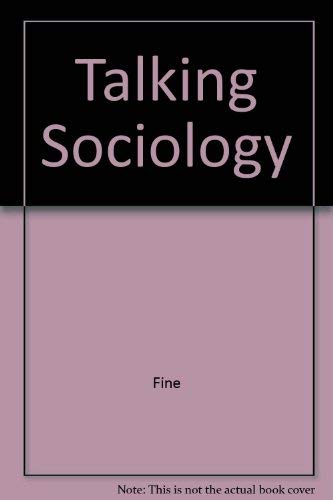 Beispielbild fr Talking Sociology zum Verkauf von Mountain Books