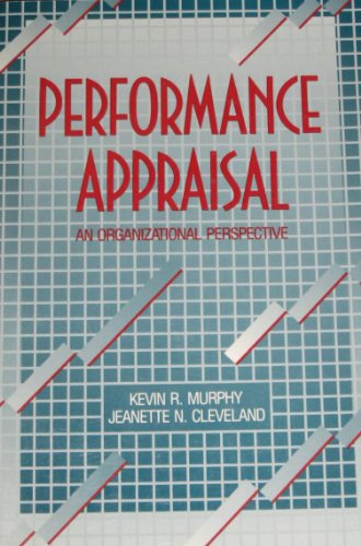 Imagen de archivo de Performance Appraisal: An Organizational Perspective (Quantitative Methods and Applied Statistics Series) a la venta por POQUETTE'S BOOKS