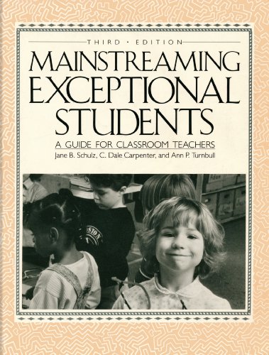 Immagine stock per Mainstreaming Exceptional Students: A Guide for Classroom Teachers
