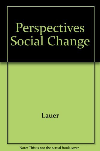 Stock image for Perspectives on Social Change for sale by Red's Corner LLC