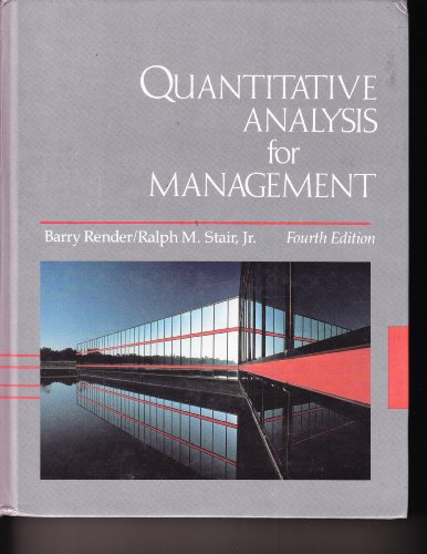 Stock image for Quantitative Analysis for Management for sale by OddReads