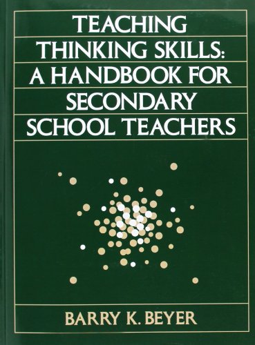 Stock image for Teaching Thinking Skills : A Handbook for Secondary School Teachers for sale by Better World Books: West