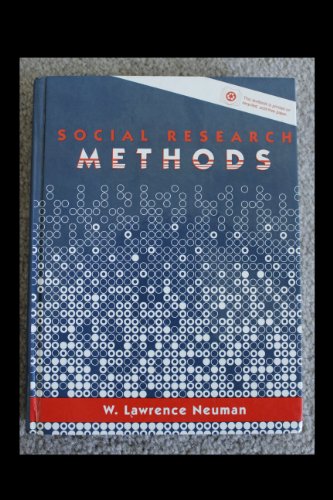 Imagen de archivo de Social Research Methods : Qualitative and Quantitative Approaches a la venta por Better World Books