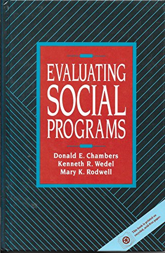 Stock image for Evaluating Social Programs