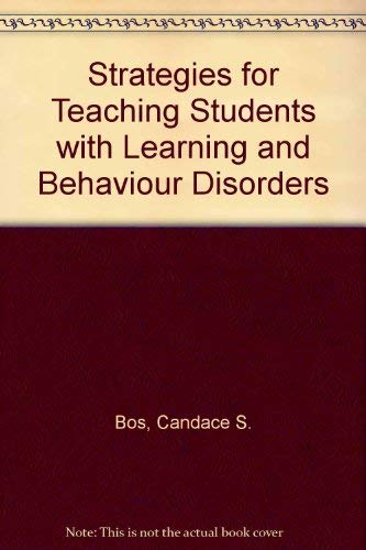 Beispielbild fr Strategies for teaching students with learning and behavior problems zum Verkauf von Wonder Book