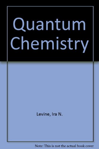 Beispielbild fr Quantum Chemistry zum Verkauf von Anybook.com