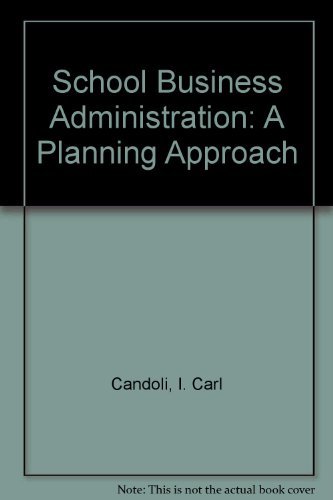 Stock image for School Business Administration: A Planning Approach for sale by HPB-Red