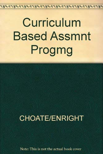 9780205132799: Curriculum Based Assmnt Progmg