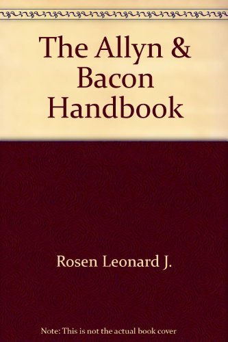 Imagen de archivo de The Allyn and Bacon Handbook a la venta por Better World Books