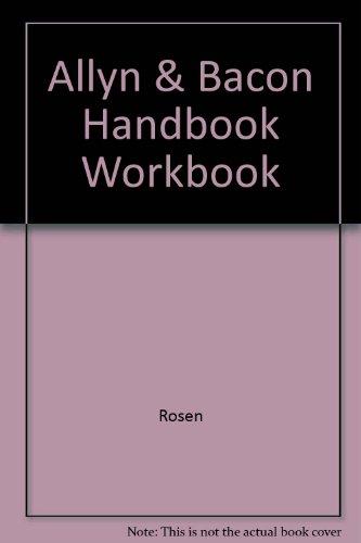 9780205134434: Allyn & Bacon Handbook Workbook