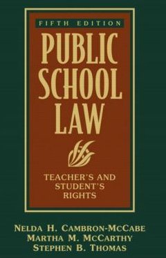 Beispielbild fr Public School Law : Teachers' and Students' Rights zum Verkauf von Better World Books