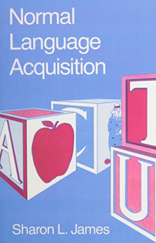 Stock image for Normal Language Acquisition for sale by Better World Books