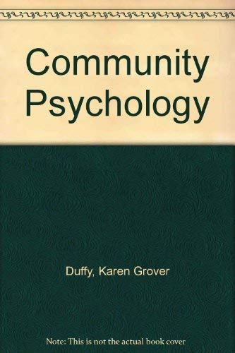 Beispielbild fr Community Psychology zum Verkauf von Better World Books: West