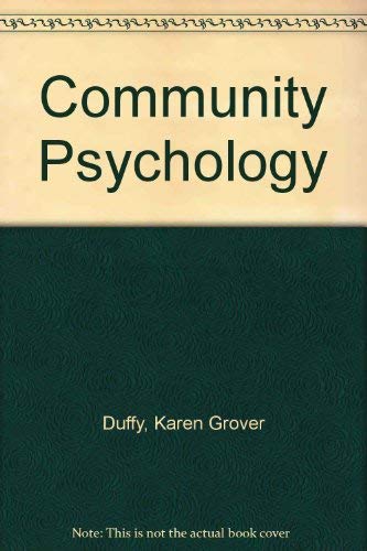 Stock image for Community Psychology for sale by Better World Books: West