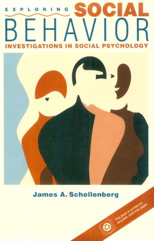 Beispielbild fr Exploring Social Behavior: Investigations in Social Psychology zum Verkauf von NEPO UG