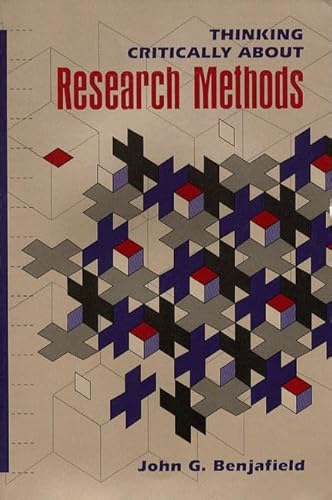 9780205139170: Thinking Critically About Research Methods