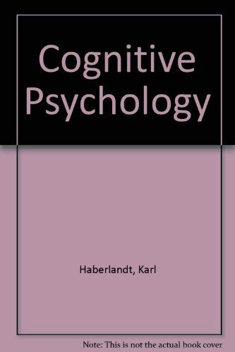 Beispielbild fr Cognitive Psychology zum Verkauf von Wonder Book